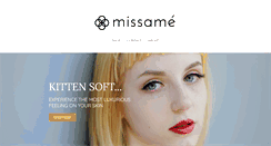 Desktop Screenshot of missame.com